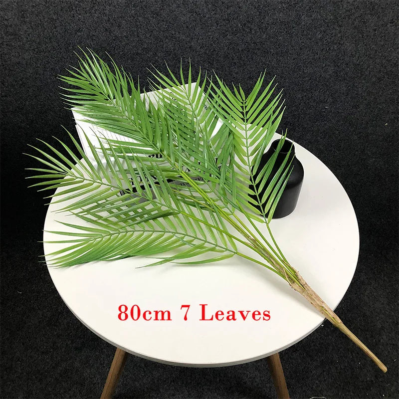Árvore Palmeira Artificial 125cm Folhas Monstera - Decoração Tropical Realista para Casa