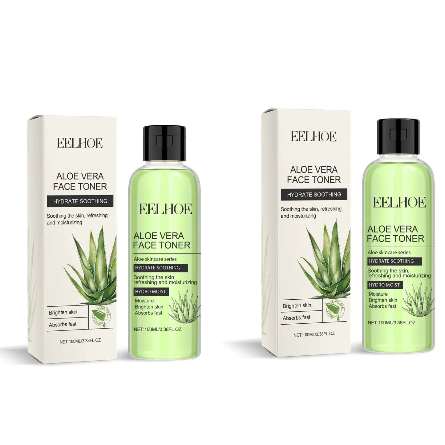 Aloe Vera Facial Toner 100ml - Moisturizing, Oil Control, Refreshing