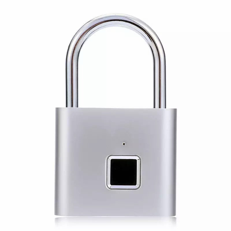 Smart Fingerprint Lock – Waterproof, Keyless, USB Rechargeable, Lightweight Aluminum, Ideal for Suitcases, Backpacks, and Luggage