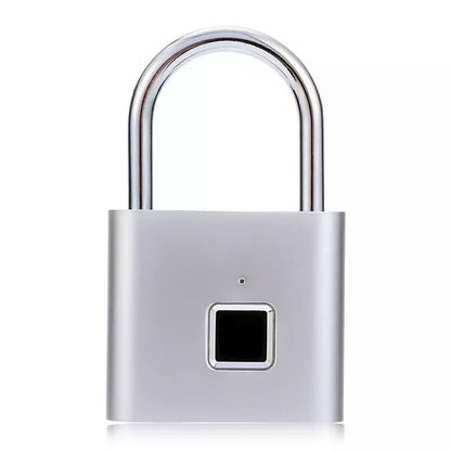 Smart Fingerprint Lock – Waterproof, Keyless, USB Rechargeable, Lightweight Aluminum, Ideal for Suitcases, Backpacks, and Luggage
