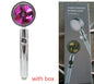360° Rotating Shower Head – Water Saving, High Pressure, Turbo with Mini Fan, Premium ABS