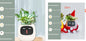 Smart Pot with Expressions and Sensors – Over 49 Expressions, 7 Smart Sensors and AI Chip, Making Plant Growing Easier and More Fun