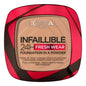 Base Maquilhagem Pó L'Oréal Infallible 24H Fresh Wear 9g Nº220 Acabamento Matte