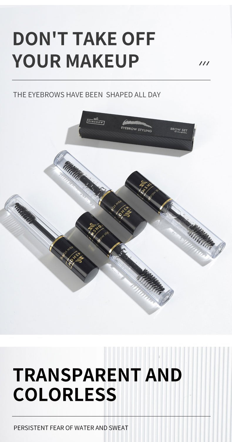 Gel para cejas DIMSHOW – Resistente al agua | Larga duración | Resistente al sudor | Fijación perfecta | Regalo ideal para San Valentín y el Día de la Madre