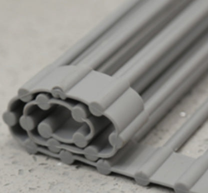 Escorredor Dobrável para Pia de Cozinha em Aço Inox