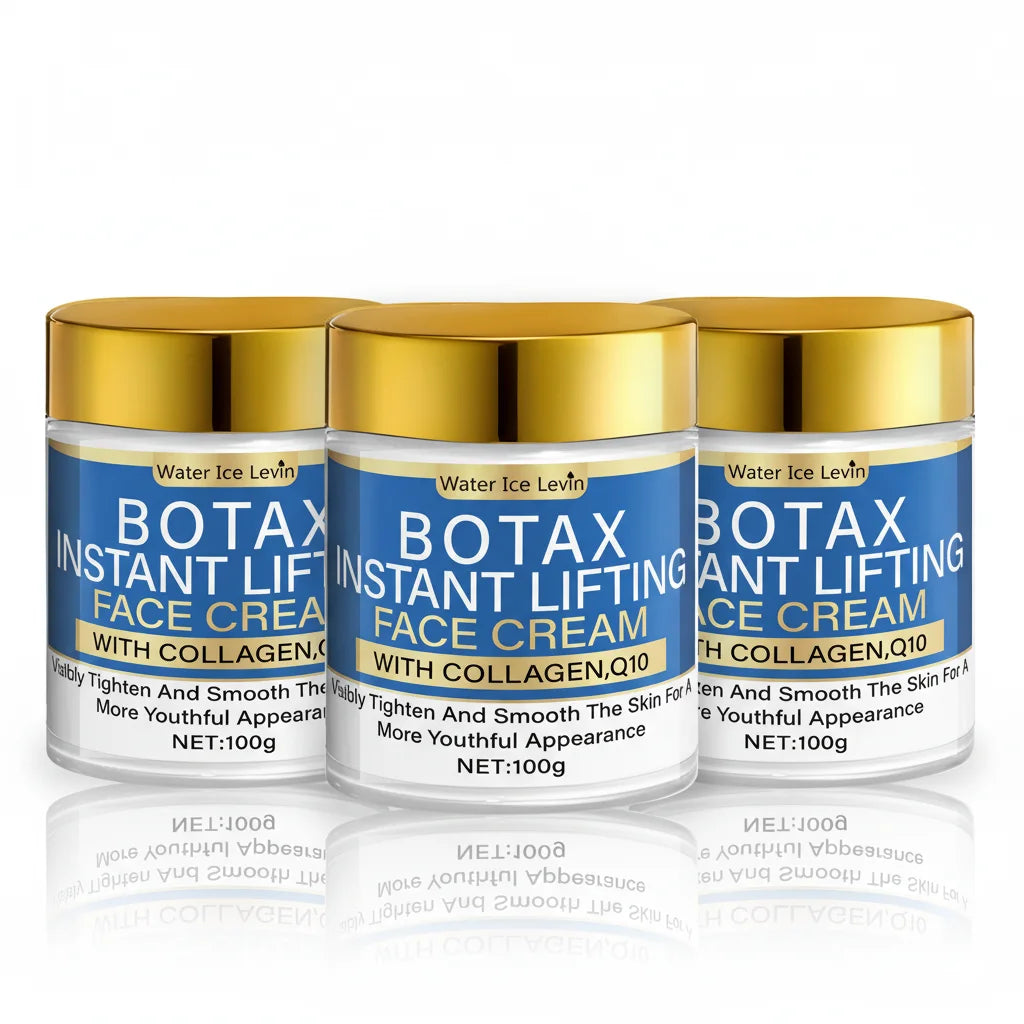 Crema facial antiedad (paquete de 100 g) – Colágeno, Q10, ceramidas, vitamina C, efecto lifting instantáneo, hidratante y reductor de arrugas.