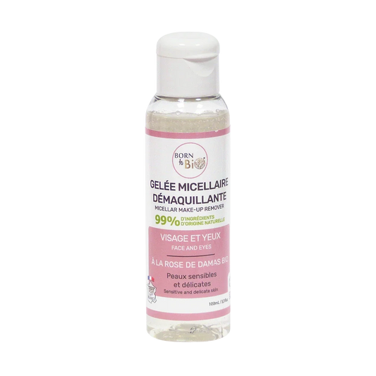 Gel Micelar Desmaquilhante Rosa Damasco Bio 200ml - Limpeza Facial Natural