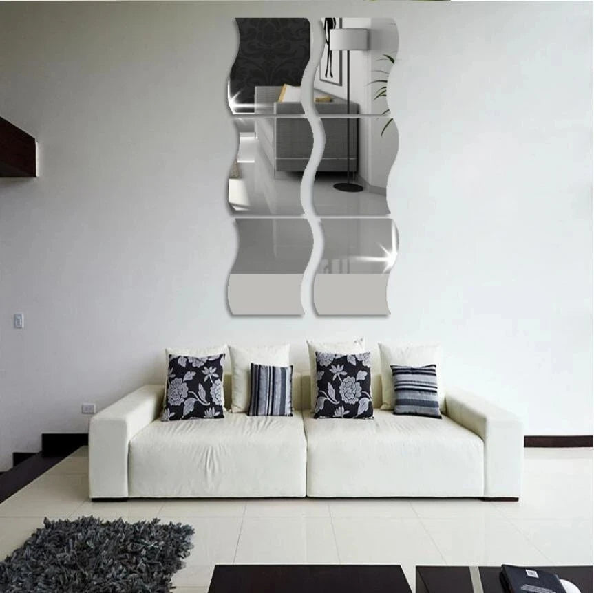 Espelhos Esféricos Parede 12x10cm - Set Decoração Moderna