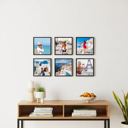 Moldura Sem Pregos 20x20cm - Instalação Instantânea Sem Furos