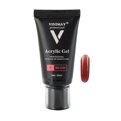 VINIMAY Gel Polish 30ml Transparent Camouflage – Quick Building Nail Extension Crystal UV/LED