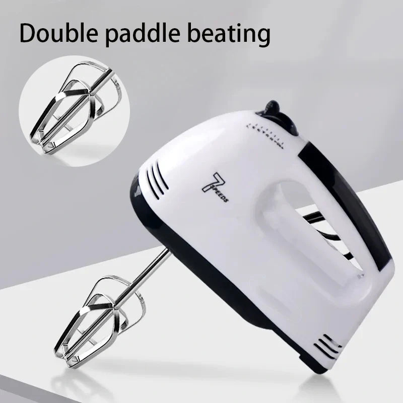 Batedeira Elétrica Sem Fio Recarregável - Manual Portátil para Ovos, Cremes e Massas