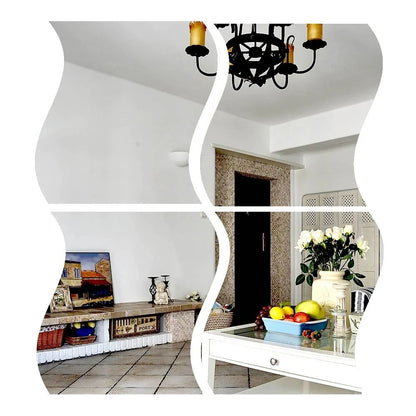 Espelhos Esféricos Parede 12x10cm - Set Decoração Moderna