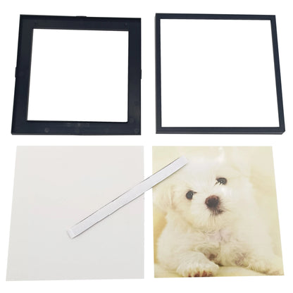 Moldura Sem Pregos 20x20cm - Instalação Instantânea Sem Furos