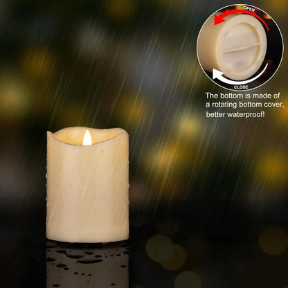 Decorative LED Candles - Automatic Timer and Remote Control