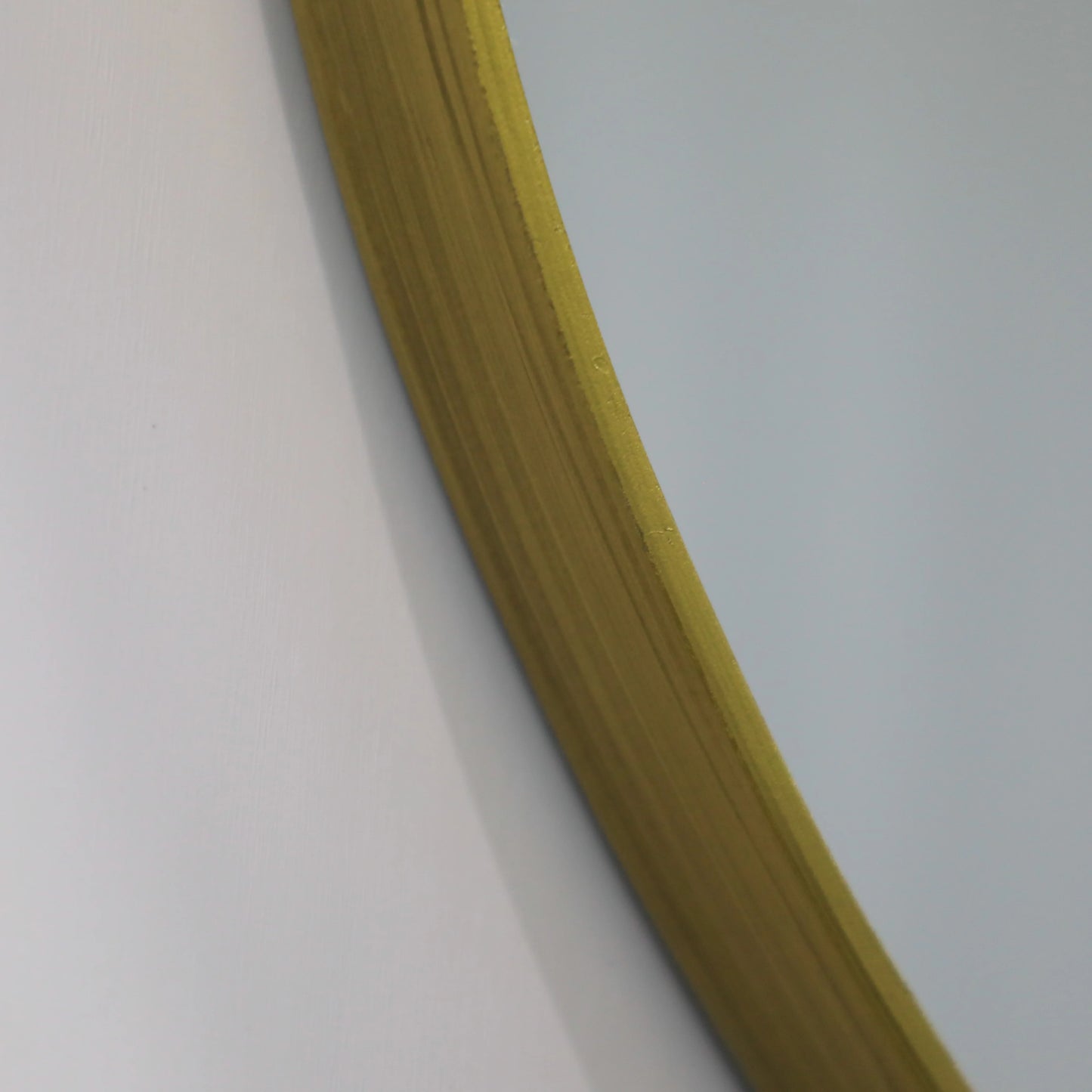 Espelho Parede Dourado 28x28cm - Design Irregular