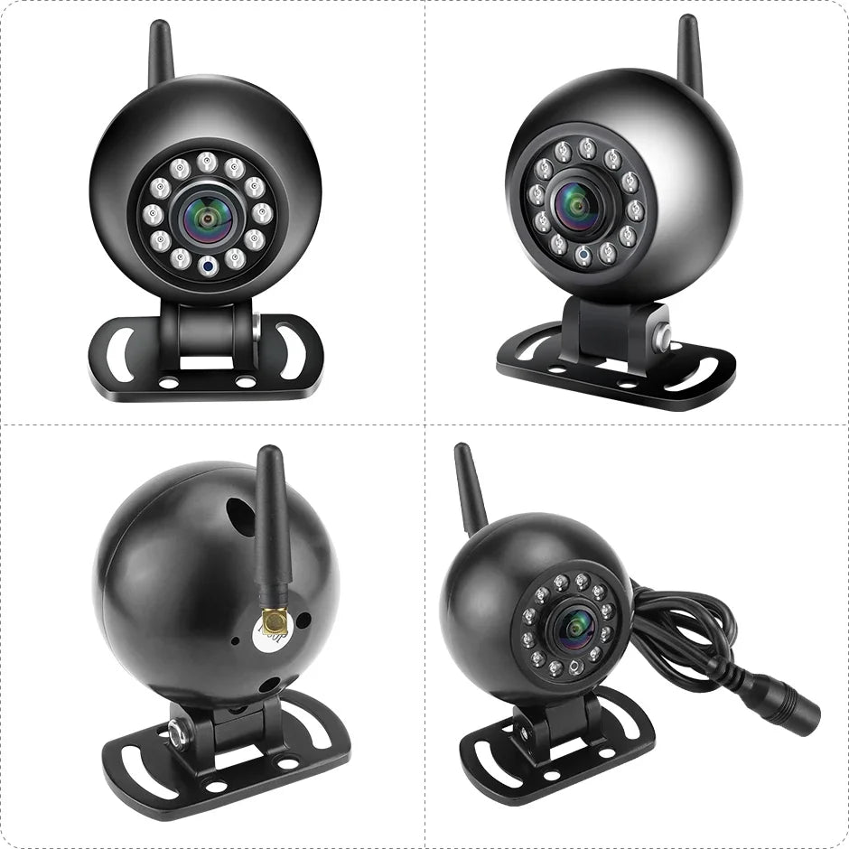 Cámara de visión trasera inalámbrica HD 720P WiFi 5G: visión nocturna para autos y camiones