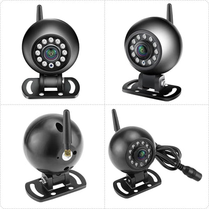 Cámara de visión trasera inalámbrica HD 720P WiFi 5G: visión nocturna para autos y camiones
