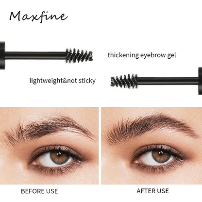 Cola Transparente para Sobrancelhas à Prova d'Água - Fixação Duradoura e Secagem Rápida