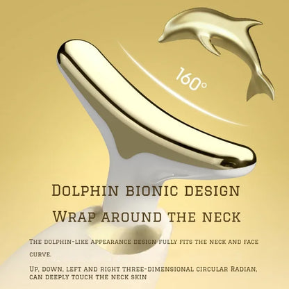 Massageador Facial EMS com LED