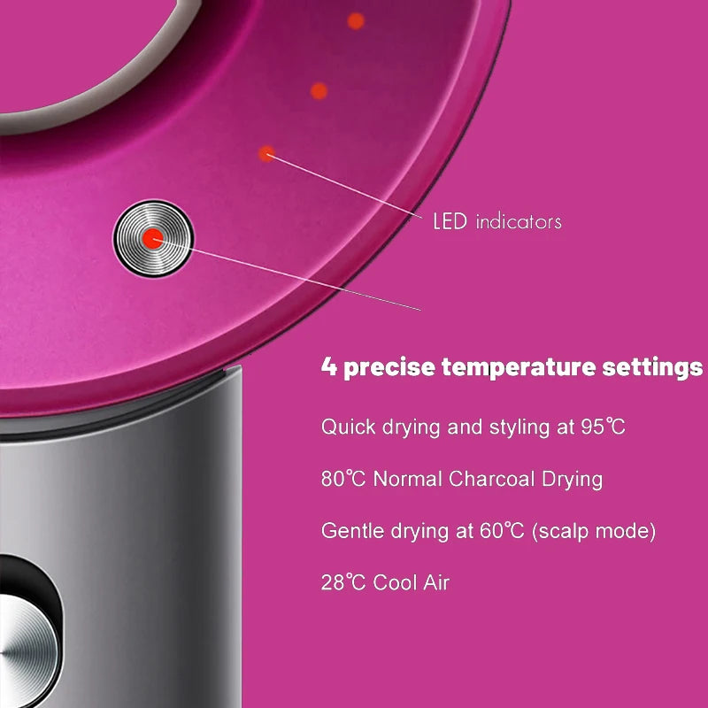 Secador Profissional 5 em 1 com Difusor Iónico