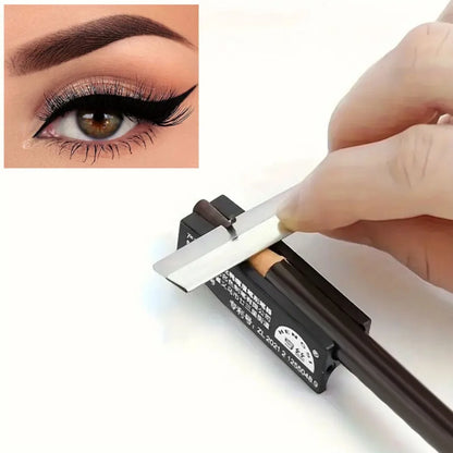 Lápis Sobrancelhas Profissional Micro Afiador – Efeito Longa Duração Ferramenta Escultura Bico Pato