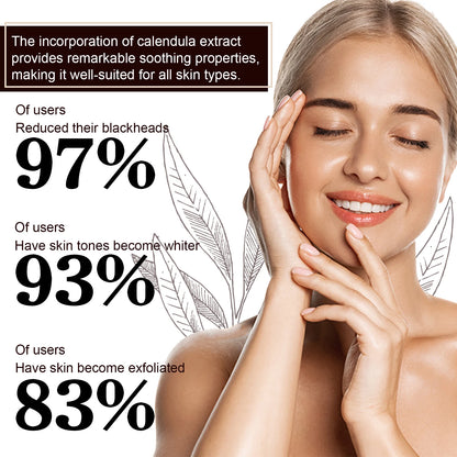 Mascarilla facial de té negro West&amp;Month: limpia los poros, ilumina y rejuvenece.