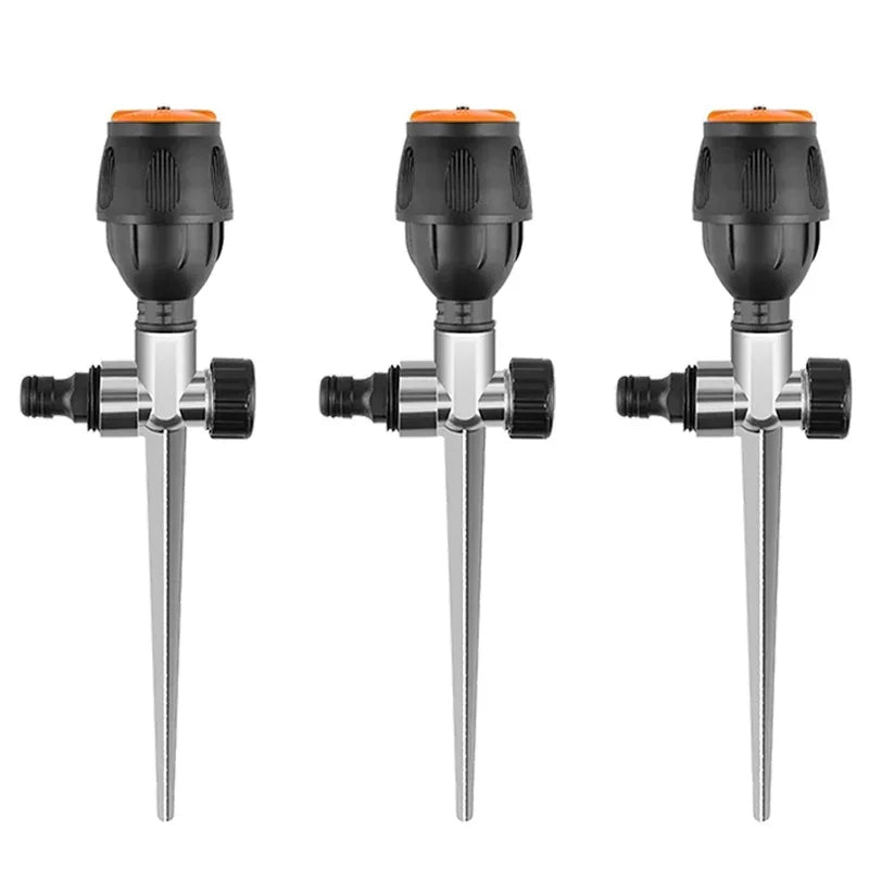 Aspersor Automático Premium 360º Jardim – Rega Inteligente Rotativa Cobertura Ampla Profissional