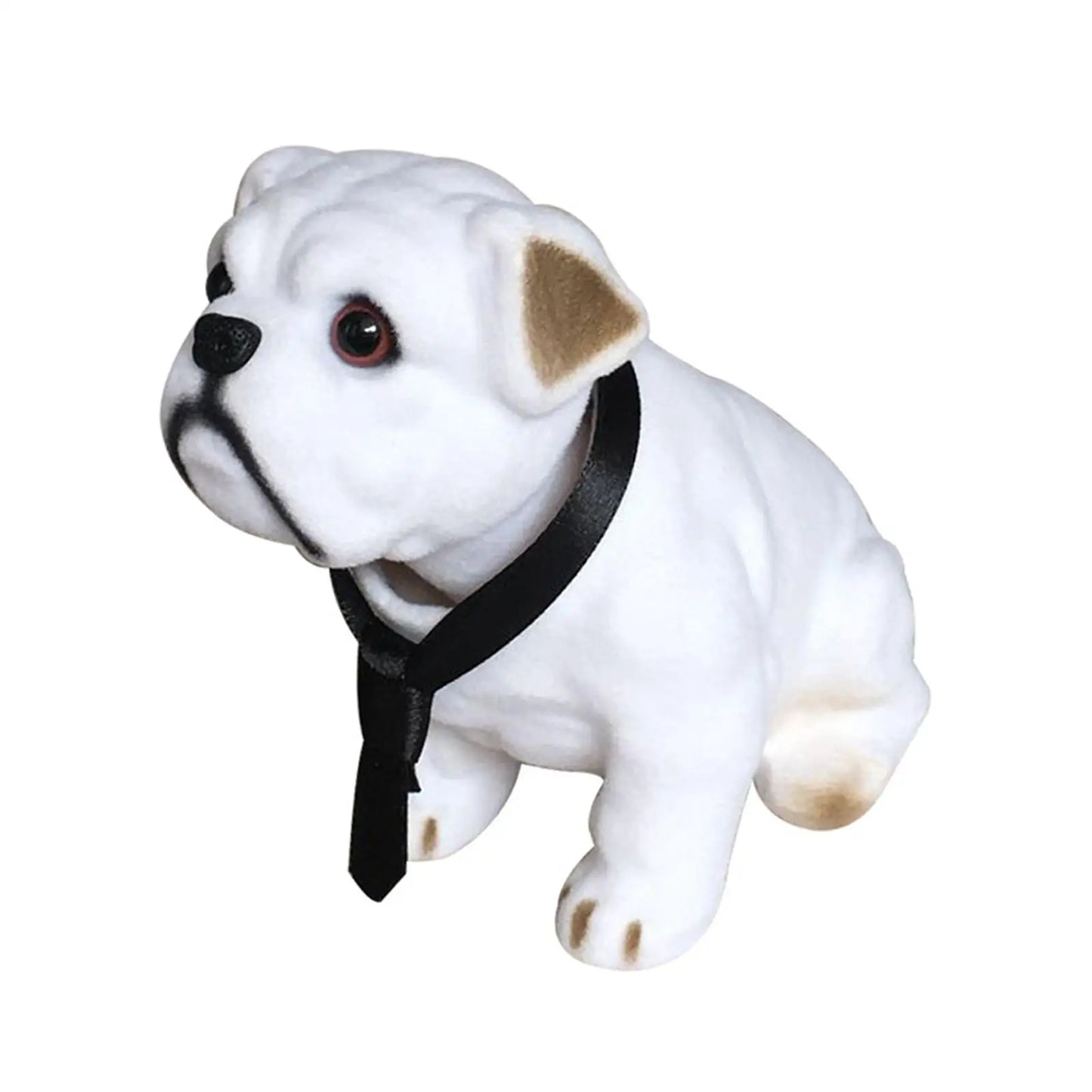 Boneco Cachorro Cabeça Balançante Resina – Decoração Carro Secretária Escritório Presente Artesanal