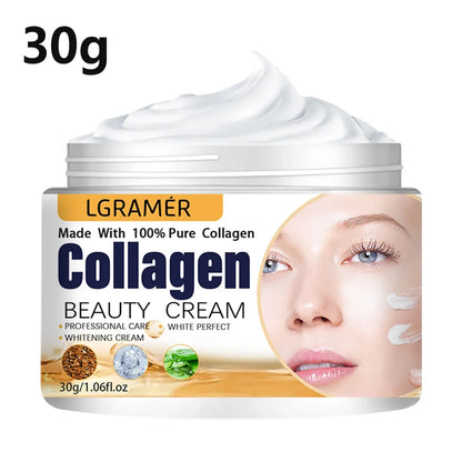 Crema facial y contorno de ojos antiarrugas - Hidratante - Antiedad, Lifting, Nutritiva, Reparadora, Colágeno, Esencia Coreana