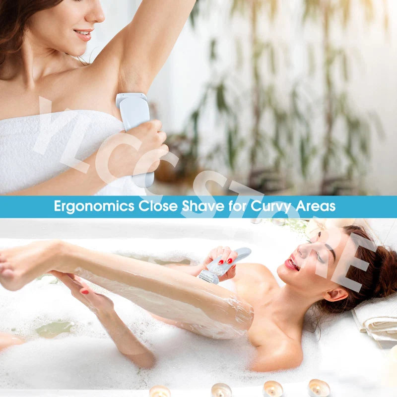 Depilador Elétrico Impermeável IPX7