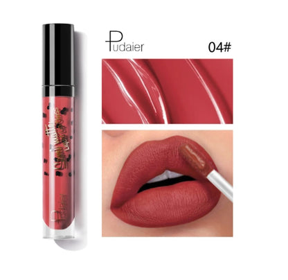 Batom Líquido Mate À Prova de Água Veludo