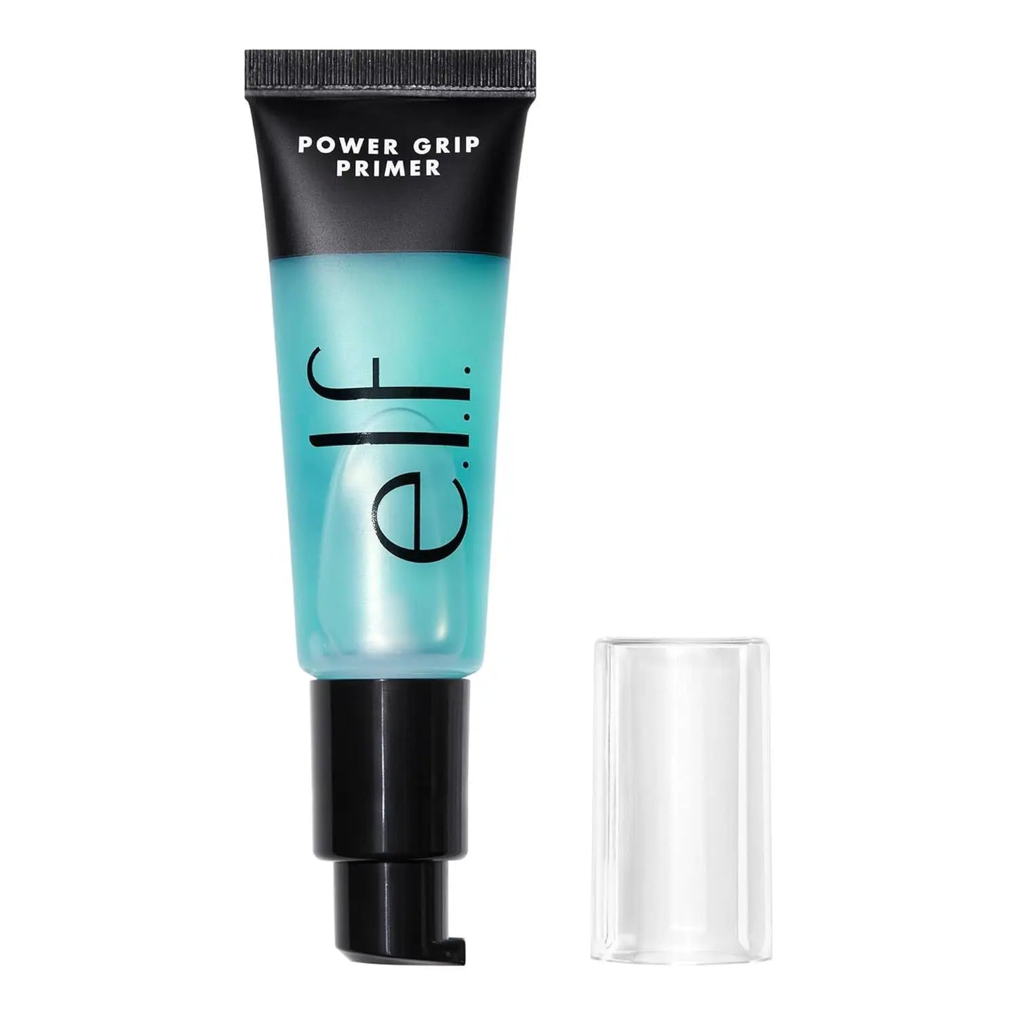 Prebase hidratante en gel Power Grip de ELF: fijación duradera del maquillaje y textura perfecta.