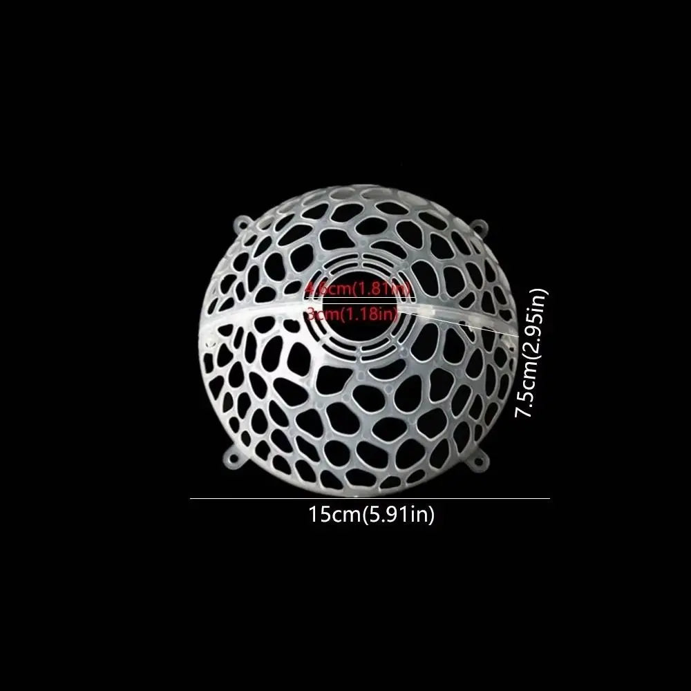 Protetor Solo Plantas Tampa Transparente Vazada