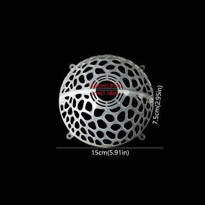 Protetor Solo Plantas Tampa Transparente Vazada