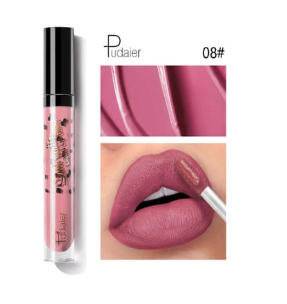 Batom Líquido Mate À Prova de Água Veludo