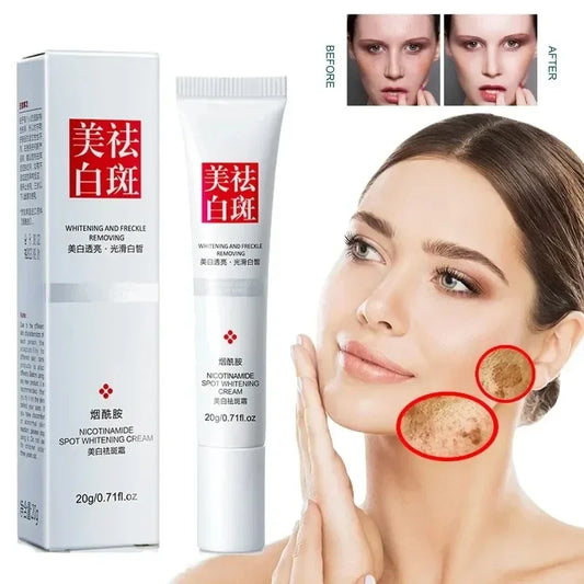 Creme Facial Clareia Sardas Manchas Escuras – Niacinamida Vitamina E Ilumina Melhora Opacidade Nutre