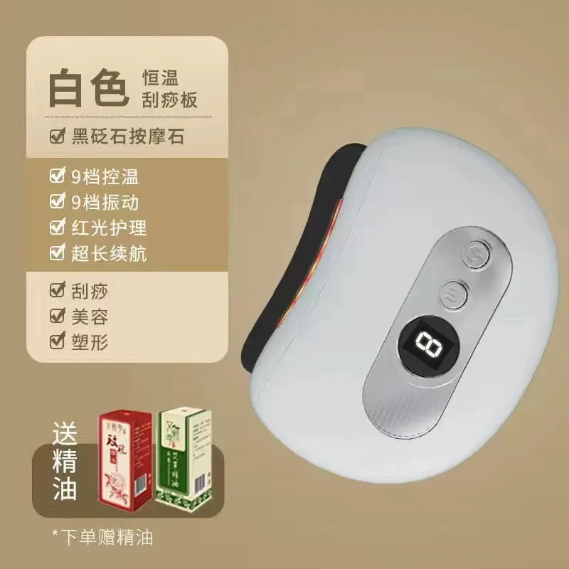 Massageador Facial Guasha Elétrico Microcorrente