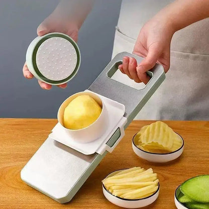 Manual Vegetable and Fruit Slicer – Grater, Cutter and Chopper | Potato and Vegetable Chopper | Practical Kitchen Accessory