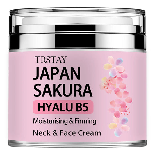 Creme de Essência de Sakura Japonês com Ácido Hialurónico - Hidratação e Luminosidade