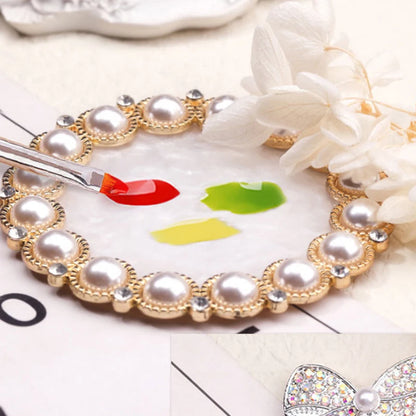 Paleta de mezcla y exhibición para decoración de uñas - Expositor profesional para gel y esmalte