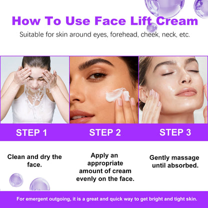 Crema reafirmante con retinol para rostro y cuello (50 ml): antiflacidez, antiarrugas, rellenadora y lifting día/noche.