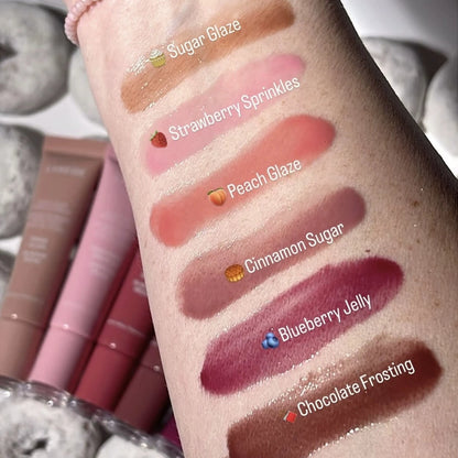 Glaze Craze – Sérum labial con polipéptidos y color | Bálsamo hidratante | Brillo labial nutritivo y con color | Brillo original