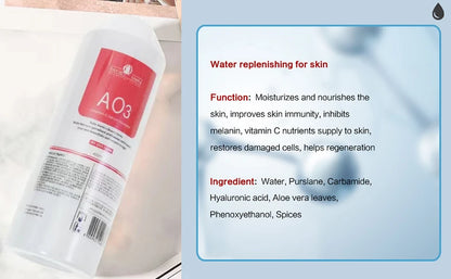 Kit Aqua Peel Premium 3 Soros 400ml Limpeza Facial Profissional Hidratação Esfoliação Tratamento Spa Casa