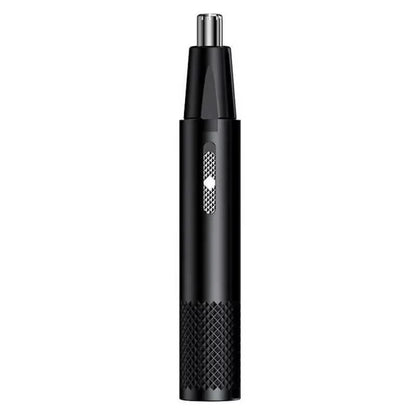 Rechargeable Electric Nose and Ear Trimmer - Safe and Painless for Men's Facial Care