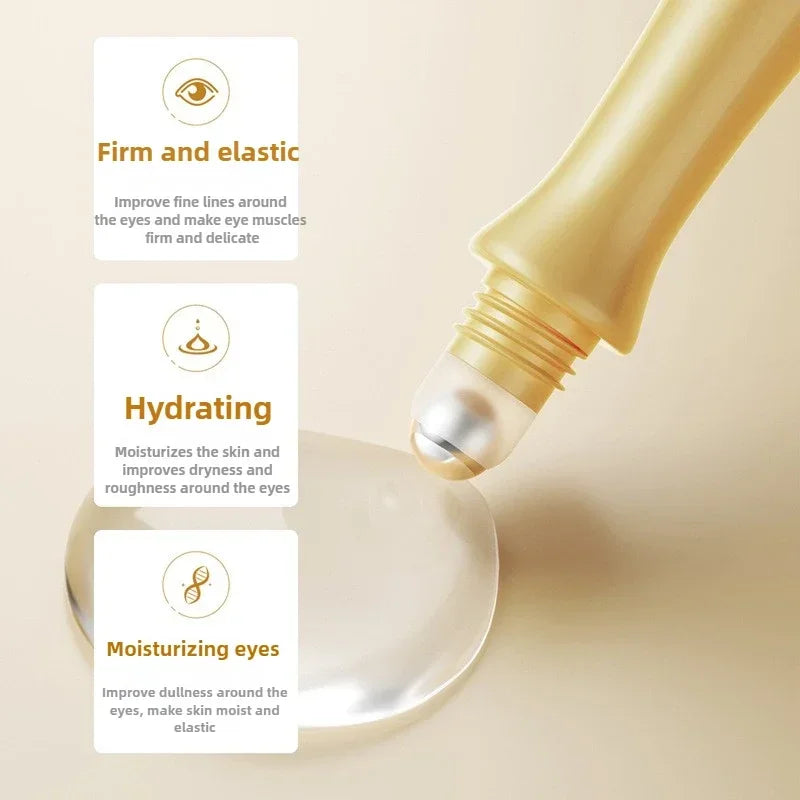 Kit Skincare Caracol Colágeno - Creme Anti-Idade Clareia Pele Sérum Olhos Remove Bolsas Olheiras