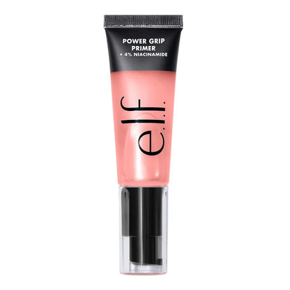 Prebase hidratante en gel Power Grip de ELF: fijación duradera del maquillaje y textura perfecta.