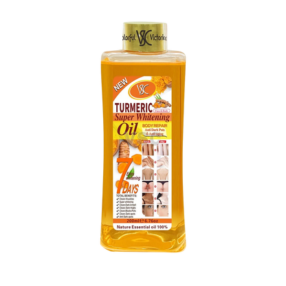 Aceite esencial de cúrcuma 200 ml Masaje facial y corporal Hidratante Aromaterapia Nutrición de la piel