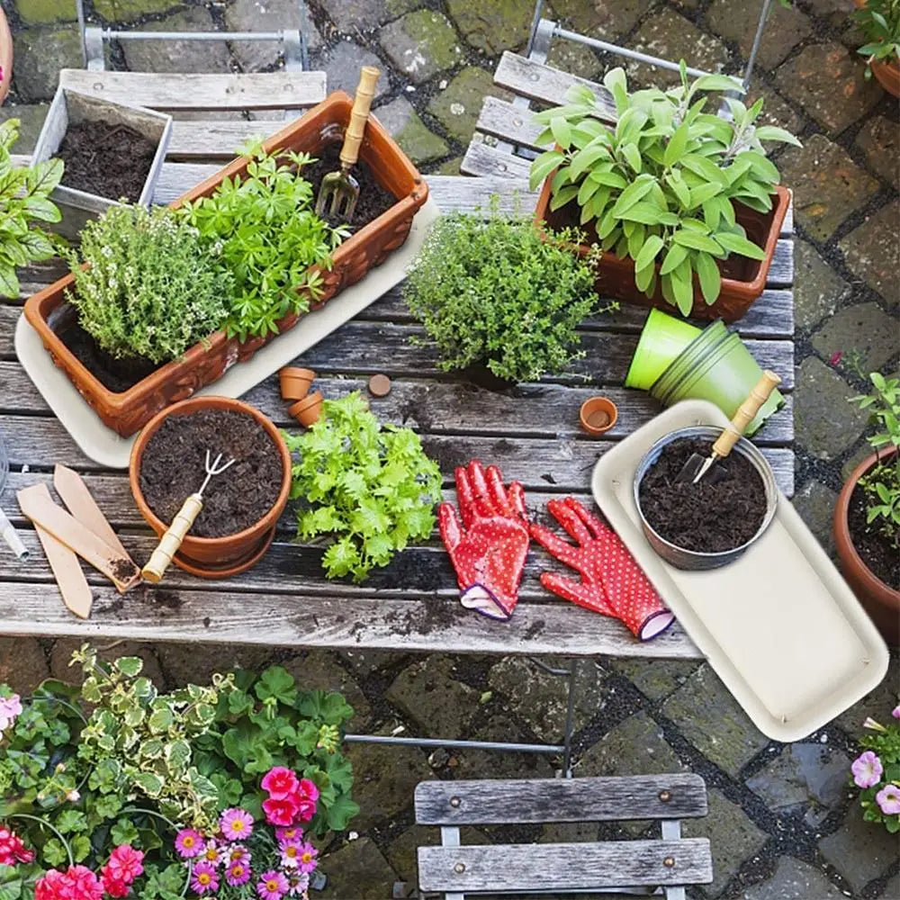 Bandeja Coletora Vasos Retangular Plástico