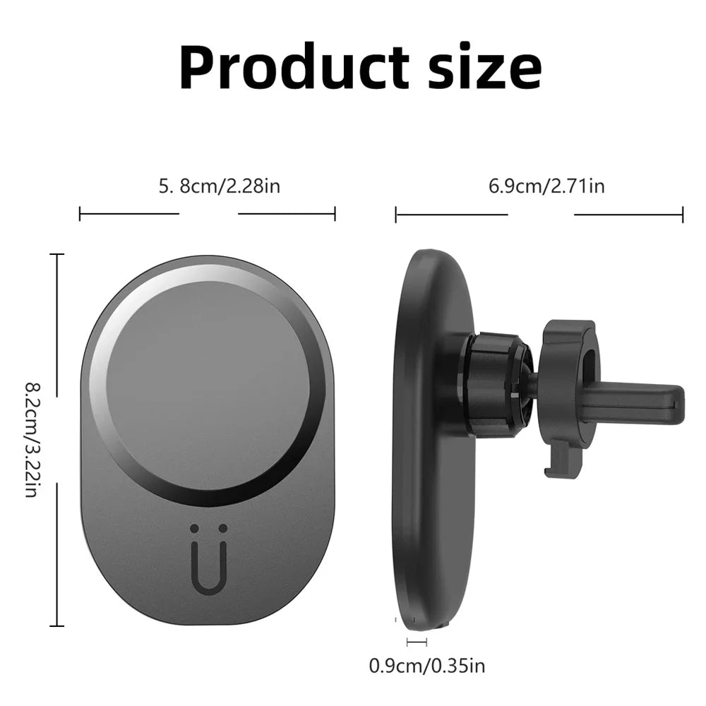 MagSafe Wireless Magnetic Car Charger