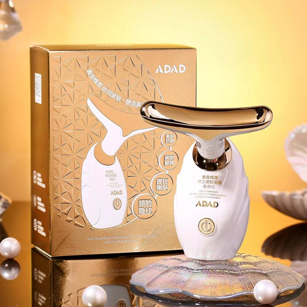 Dispositivo de Lifting Facial com Microcorrente | Massageador Anti-Envelhecimento | Rejuvenescimento da Pele | Pescoço, Rosto e Olhos